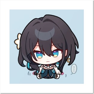 Honkai Star Rail Chibi Ruan Mei 4 Posters and Art